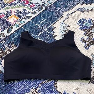 Lululemon 36DD Black Criss Cross Back Sports Bra